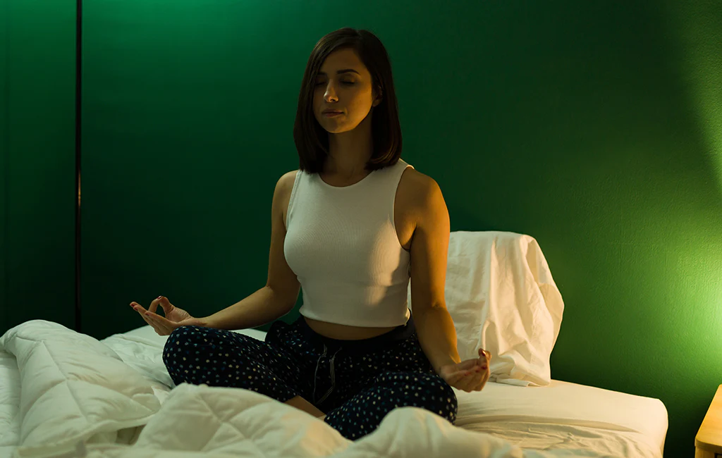 Meditate in Bed Before Sleep